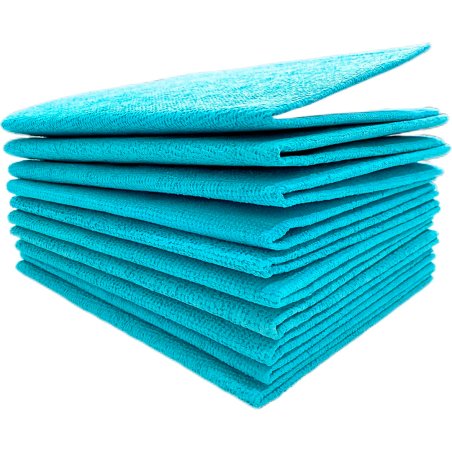 Bayeta mágica limpiacristales microfibra Clim Profesional 35x35 cm. Pack 10 uds