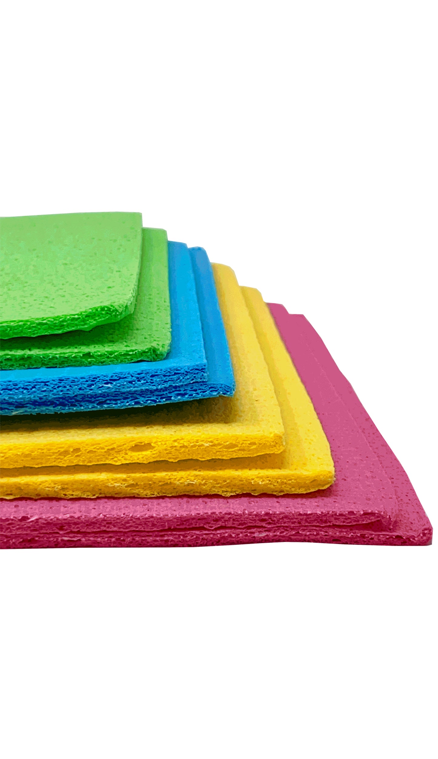 Bayeta Sueca Ecológica de Algodón y Celulosa. Pack 8 uds Multicolor