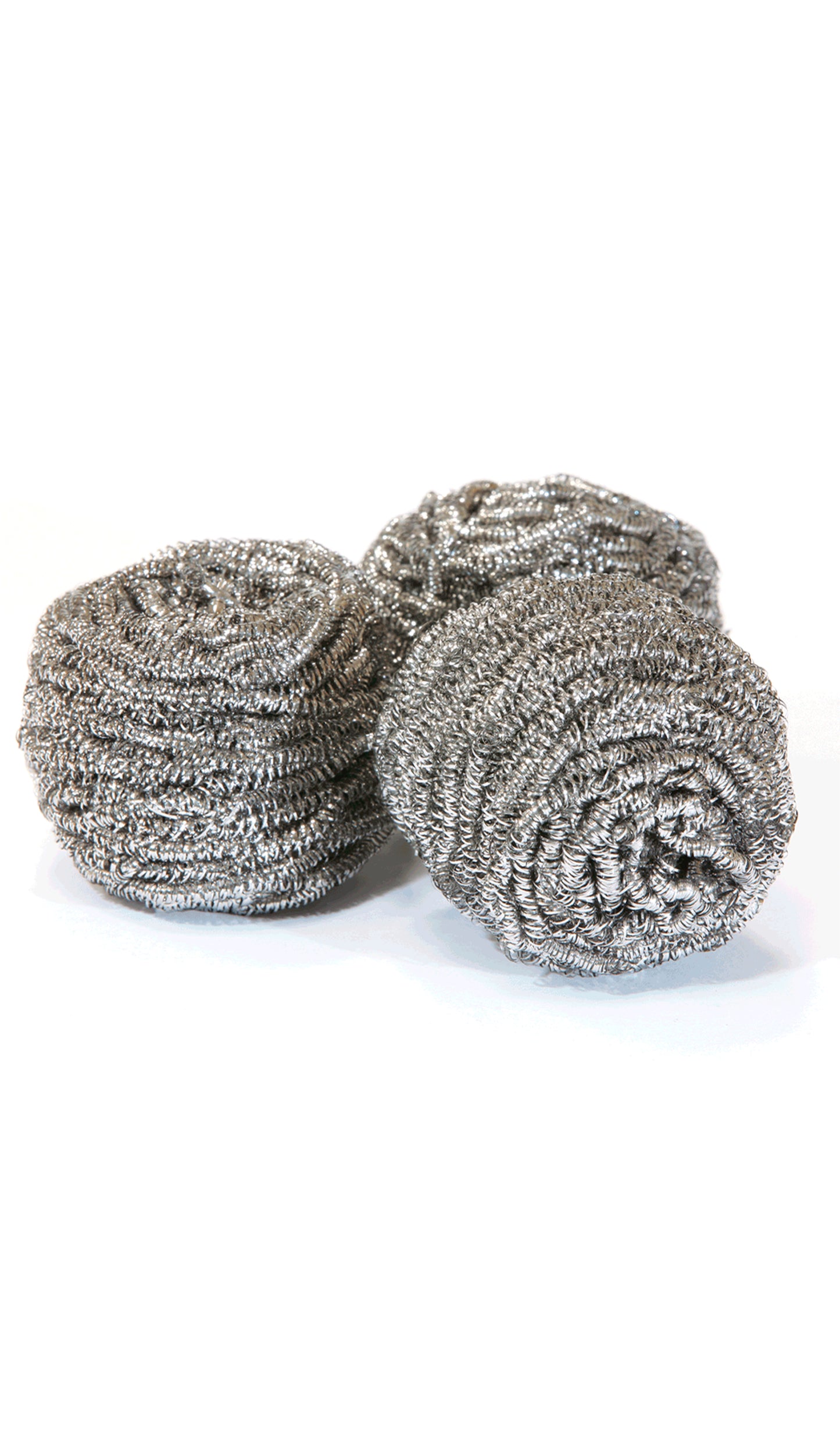 Estropajo acero inoxidable estándar 40gr Clim Profesional. Pack 12 uds