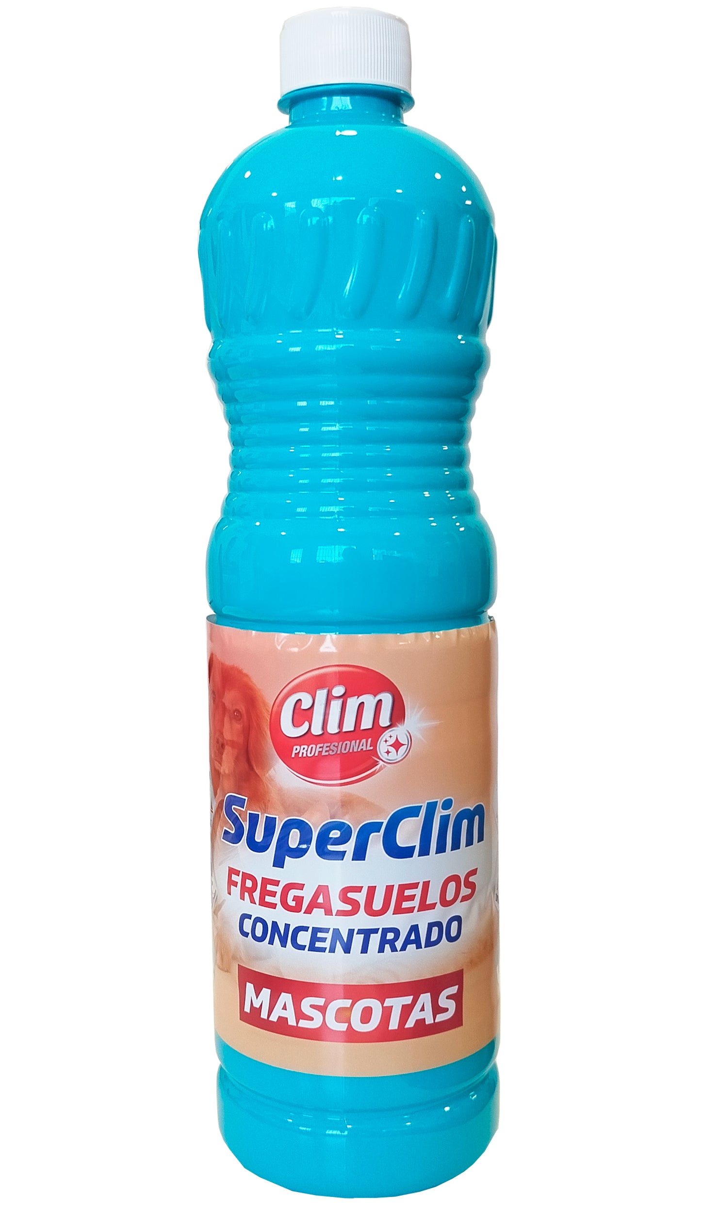Fregasuelos concentrado especial mascotas acción reforzada elimina olores Clim profesional 1L